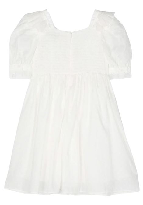 Abito bambina bianco in cotone STELLA MC CARTNEY | TU1G41/DELBIANCO